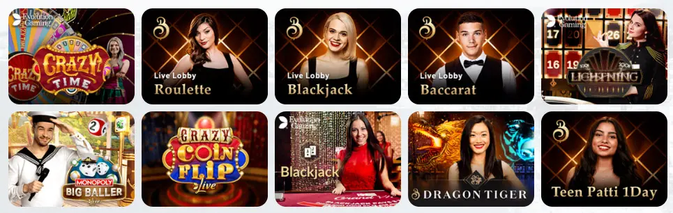 N8 Casino live casino games