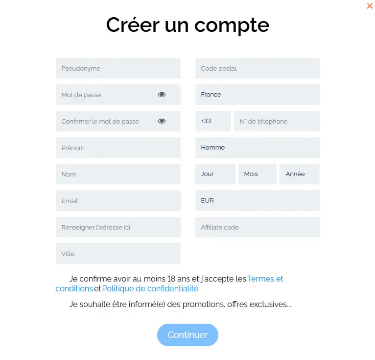 Registration Process N8 CASINO