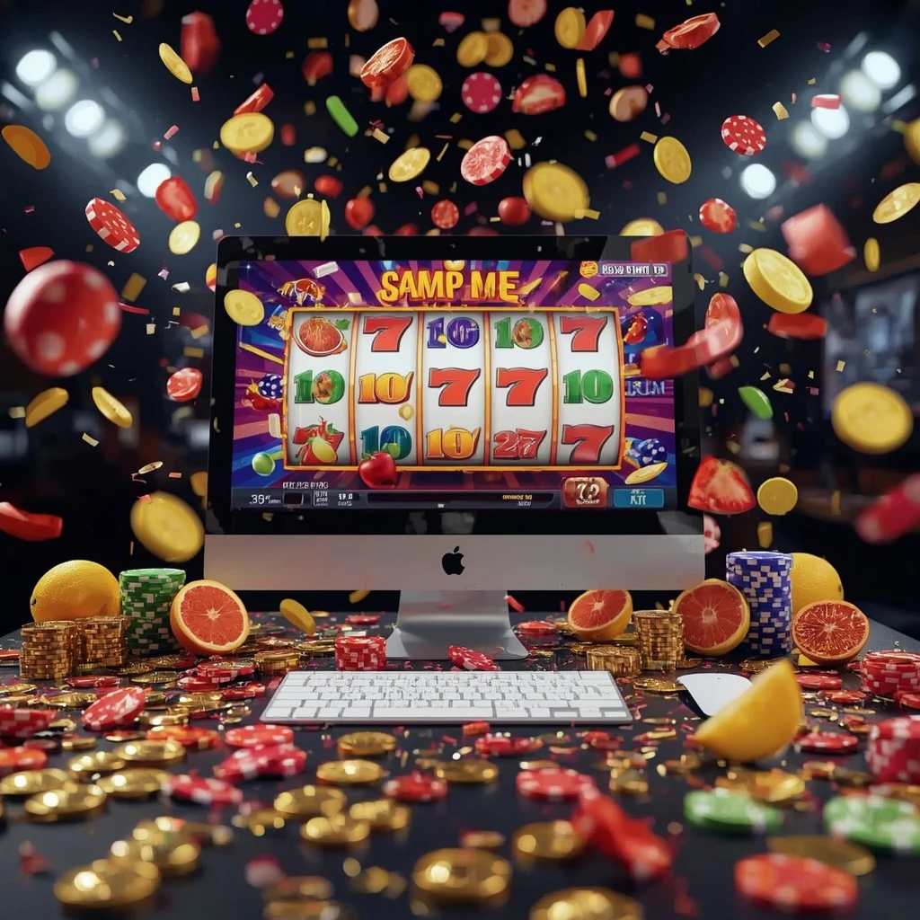 slot machines on the monitor N8 CASINO