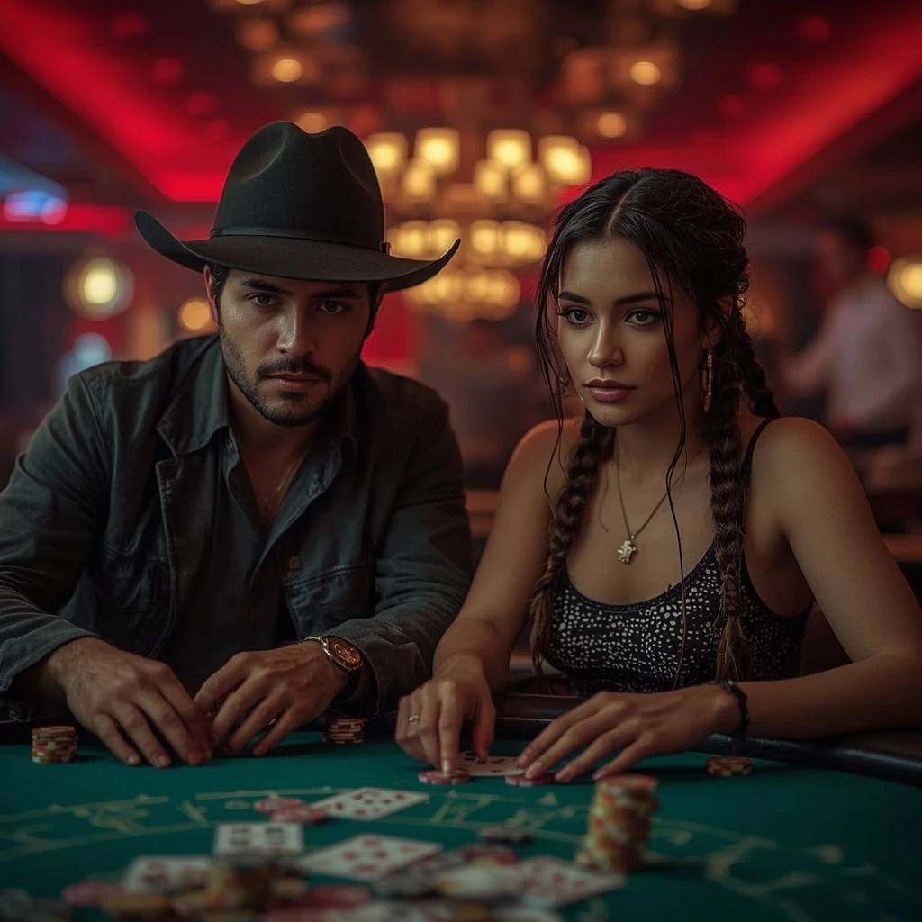 photo of two poker players at N8 CASINO